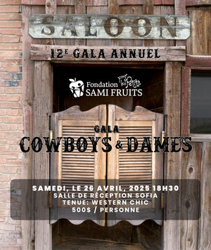 Cowboys & Dames Gala '25 - Billets/Tickets